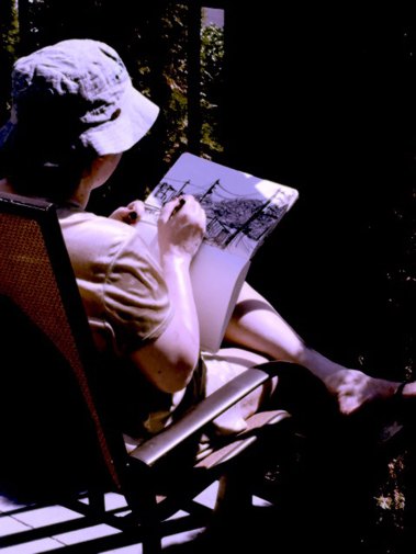 WomanDrawing-BeforeEclipse